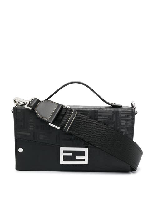 fendi soft trunk|Men's Soft Trunk Baguette Bag .